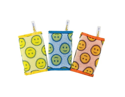 Bộ 3 Miếng Chùi Rửa Bọt Biển Đa Năng Scour Daddy Multi Scrub Daddy ảnh 2