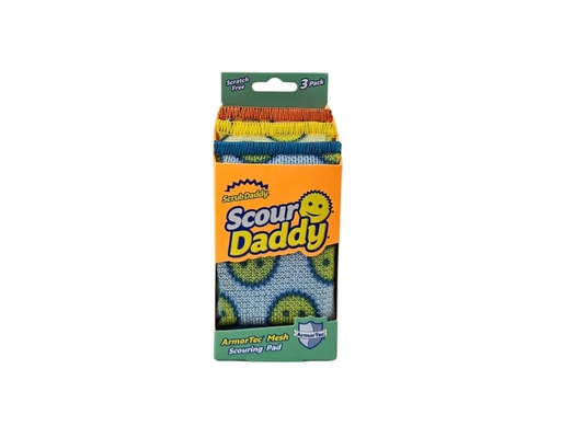 Bộ 3 Miếng Chùi Rửa Bọt Biển Đa Năng Scour Daddy Multi Scrub Daddy ảnh 0