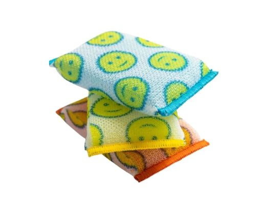 Bộ 3 Miếng Chùi Rửa Bọt Biển Đa Năng Scour Daddy Multi Scrub Daddy ảnh 3