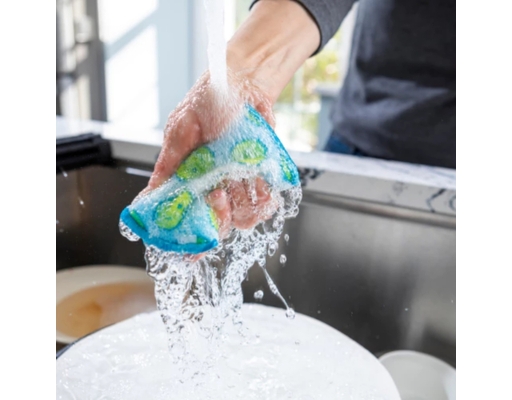 Bộ 3 Miếng Chùi Rửa Bọt Biển Đa Năng Scour Daddy Multi Scrub Daddy ảnh 6