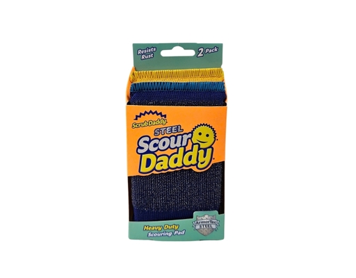 Bộ 2 Miếng Chùi Rửa Lưới Thép Steel Multi Scrub Daddy ảnh 0