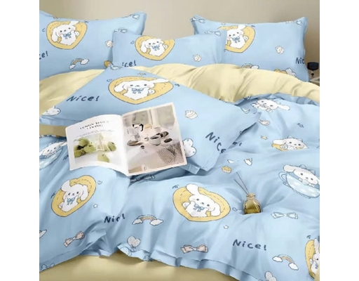 Bộ Drap Gối Microfiber Phối Màu 160x200x25cm MYM ảnh 0