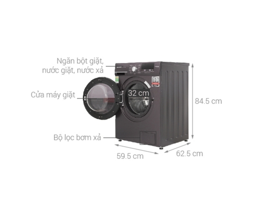 [Đặt Trước] Máy Giặt ES-FM110CB-SB 11kg Sharp ảnh 7
