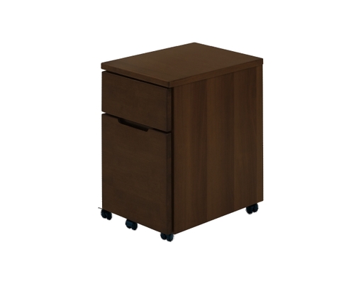 [Đặt Trước] Tủ Bàn Làm Việc Rubber 34x45x55cm Màu Nâu Đậm HÓME CÓORDY ảnh 1