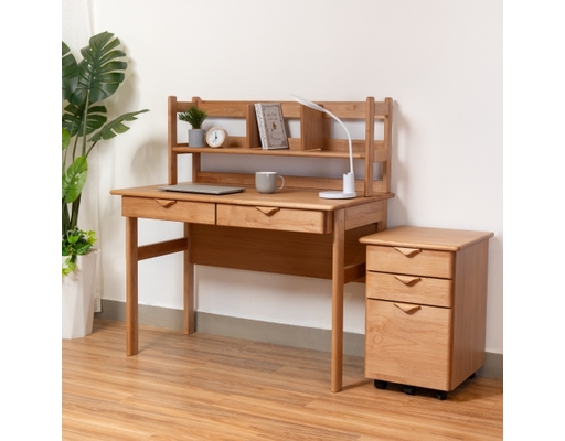 [Đặt Trước] Kệ Bàn Làm Việc Gỗ Alder AW24 99x25x40cm Màu Gỗ Tự Nhiên HÓME CÓORDY ảnh 4