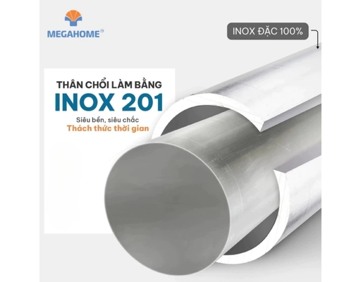 Chổi Quét Nhà Homebroom X3 Thân Cây Inox Megahome ảnh 3
