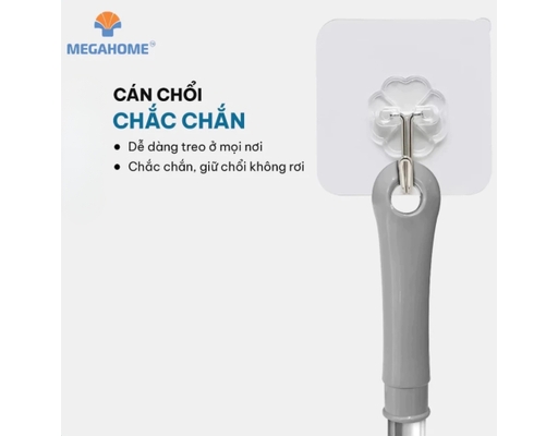 Chổi Quét Nhà Homebroom X3 Thân Cây Inox Megahome ảnh 7