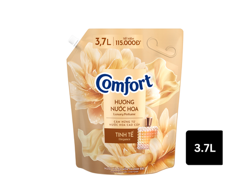 Nước Xả Vải Giữ Màu Hương Nước Hoa Tinh Tế 3.7L Comfort ảnh 0