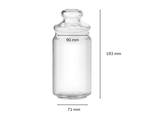 Hũ Thủy Tinh Nắp Vặn 750ml Ocean ảnh 2