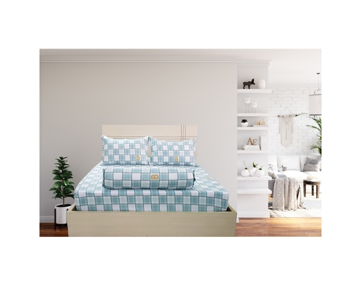 Bộ Drap Microfiber Nhung 180x200cm MYM ảnh 0