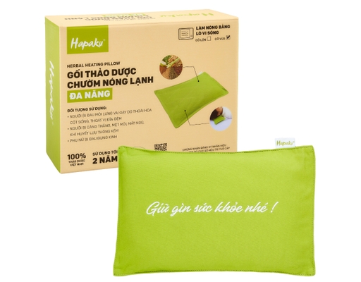 Gối Chườm Thảo Dược Vi Sóng HAPAKU ảnh 3