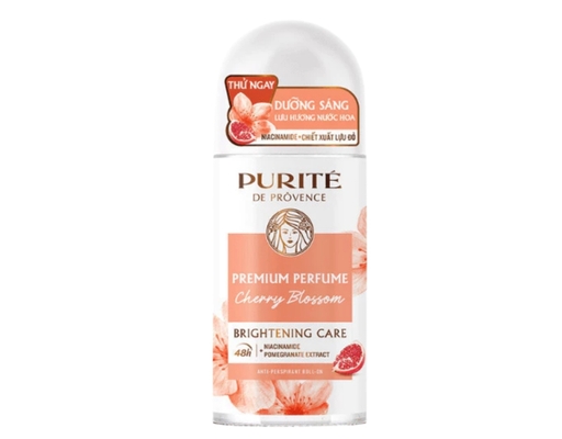 Lăn Khử Mùi Dưỡng Sáng Hương Hoa Anh Đào 50ml Purite ảnh 4