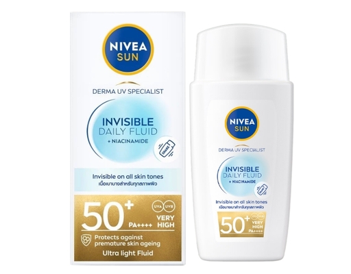 Sữa Chống Nắng Mỏng Nhẹ Invisible SPF50+ PA++++ 40ml NIVEA ảnh 0