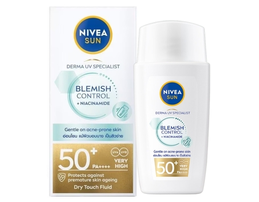 Sữa Chống Nắng Ngừa Mụn Kiềm Dầu Blemish SPF50+ PA++++ 40ml NIVEA ảnh 0