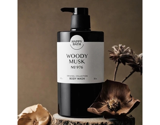 Sữa Tắm Hương Gỗ Và Xạ Hương  Woody Musk No.976 910g Happy Bath ảnh 2
