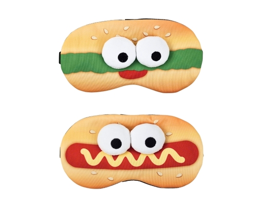 Bịt Mắt Ngủ 3D Hình Bánh Hamburger Mắt Lồi Sportslink ảnh 0