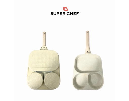Chảo Breakfast 3 Ngăn SC_F1923 Super Chef ảnh 8