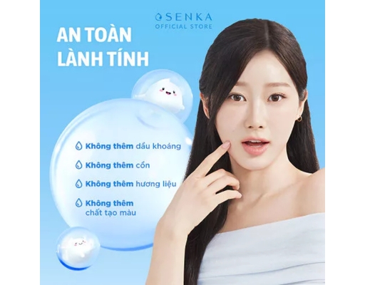Nước Tẩy Trang Giảm Bóng Nhờn Micellar Fresh 400ml SENKA ảnh 4