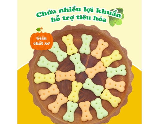 Bánh Quy Rau Củ Cho Chó Size Lớn 450g Doggyman ảnh 4