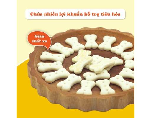 Bánh Quy Sữa Cho Chó Size Nhỏ 180g Doggyman ảnh 4