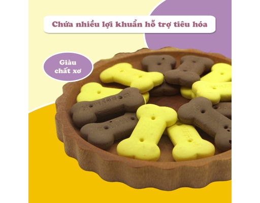 Bánh Quy Vị Gan Và Khoai Lang Cho Chó 450g Doggyman ảnh 4