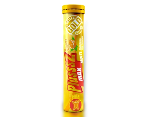 Viên Sủi Vitamin Tổng Hợp Hỗ Trợ Miễn Dịch Vị Cam Không Đường Max Multivitamin - 20 Viên Sủi Plusssz ảnh 0