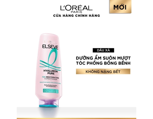Dầu Xả Hyaluron Pure Bồng Bềnh 375ml L'Oreal ảnh 1