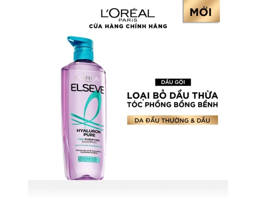 Dầu Gội Hyaluron Pure Bồng Bềnh 620ml L'Oreal ảnh 0
