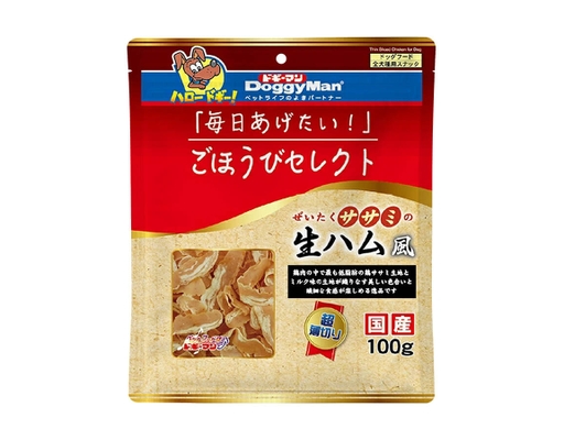 Giăm Bông Sấy Gà Cho Chó 100g Doggyman ảnh 0