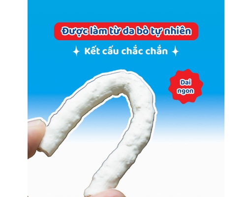 Que Dai Da Bò Hương Sữa Cho Chó 120g Doggyman ảnh 5