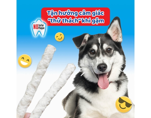 Que Dai Da Bò Hương Sữa Cho Chó 120g Doggyman ảnh 6