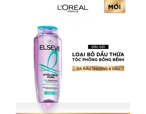 Dầu Gội Hyaluron Pure Bồng Bềnh 400ml L'Oreal ảnh 2