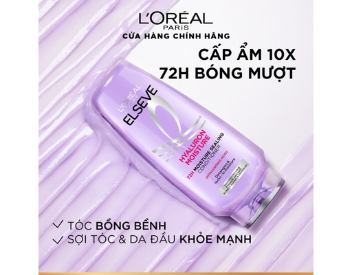 Dầu Gội Hyaluron Moisture Dưỡng Ẩm 400ml L'Oreal ảnh 3
