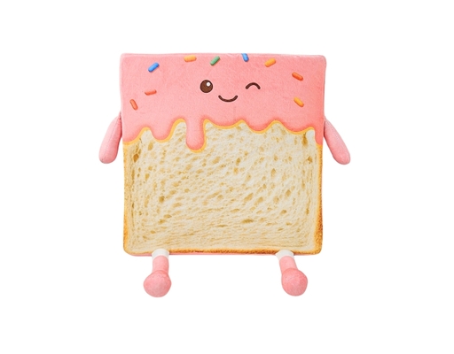 Đệm Ngồi Vuông Chống Trượt 40cm Bánh Mì Dâu Kenhome ảnh 0
