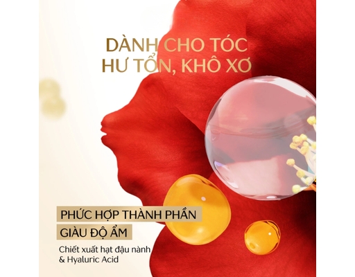 Dầu Gội Phục Hồi & Bóng Mượt Premium Moist & Repair Shampoo 1L TSUBAKI ảnh 3