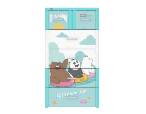 Tủ Tabi-L 5 Ngăn 70x48x130cm Duy Tân ảnh 4