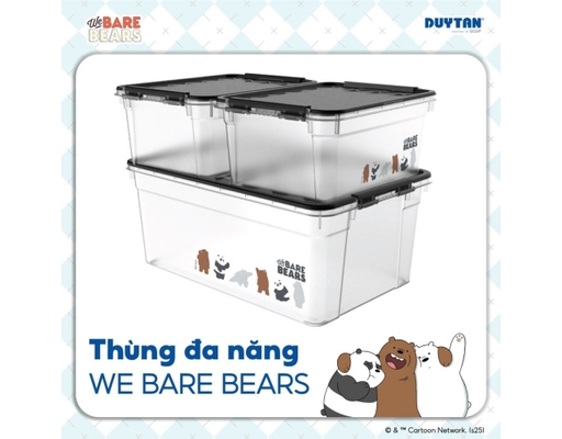 Combo Thùng Đa Năng Matsu Lock 1 Thùng 45L Và 2 Thùng 15L Duy Tân ảnh 1