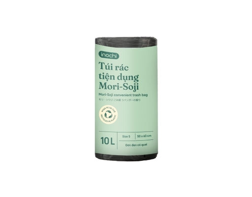 Túi Rác Đen Tiện Dụng Inochi Mori-Soji 10L Size S