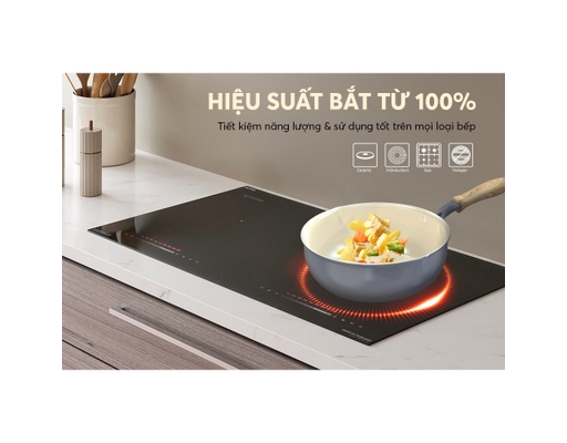 Chảo Sâu Phủ Sứ Đáy Từ Healthy SDP26M 26cm Sunhouse ảnh 10
