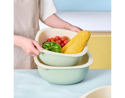 Bộ 2 Thau Rổ 25cm Và 28cm Inochi ảnh 6