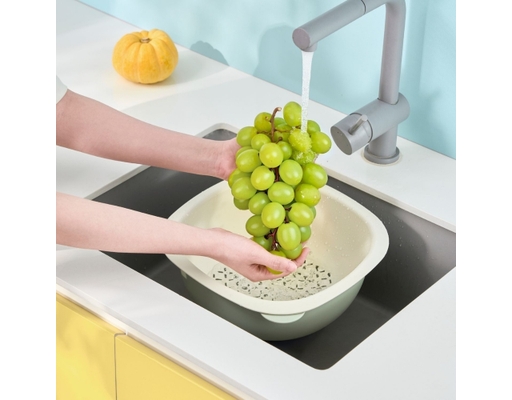 Bộ 2 Thau Rổ 25cm Và 28cm Inochi ảnh 8