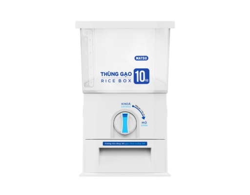 Thùng Gạo Clear 10kg Màu Trắng/Xám Duy Tân ảnh 1