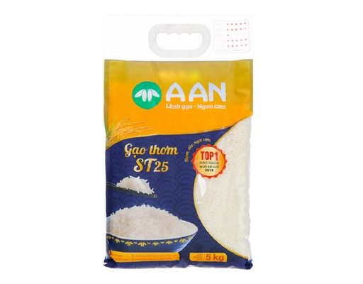 Gạo Thơm ST25 5kg A An ảnh 0