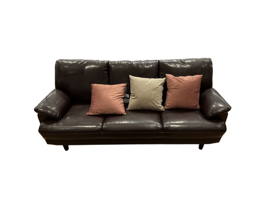 [Đặt Trước] Ghế Sofa PVC 3 Chỗ Ngồi 200x83x84cm Màu Nâu HÓME CÓORDY ảnh 5