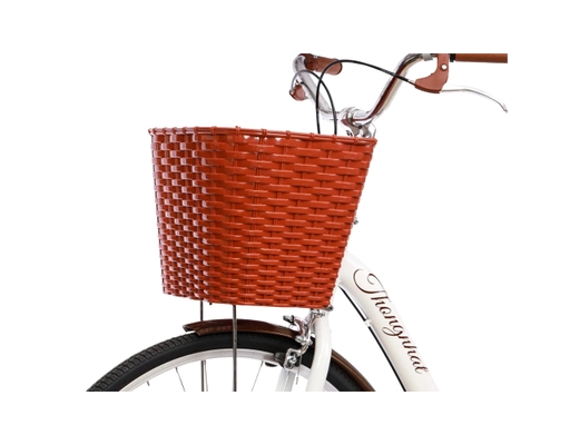 Xe Đạp Thành Phố Mini 24 Inch Autumn 24 Y23 Màu Kem Thống Nhất ảnh 1