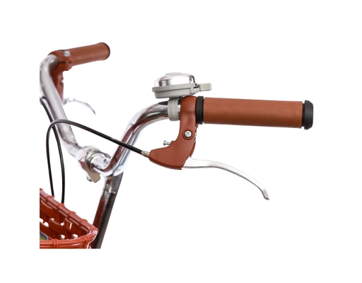 Xe Đạp Thành Phố Mini 24 Inch Autumn 24 Y23 Màu Kem Thống Nhất ảnh 2