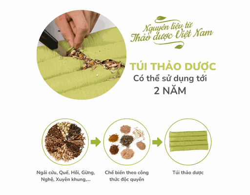Gối Thảo Dược Đa Năng HAPAKU ảnh 2