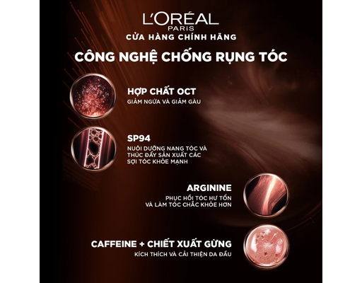 Dầu Gội Giúp Tóc Chắc Khỏe Và Ngăn Rụng Tóc 440ml L'Oreal ảnh 3