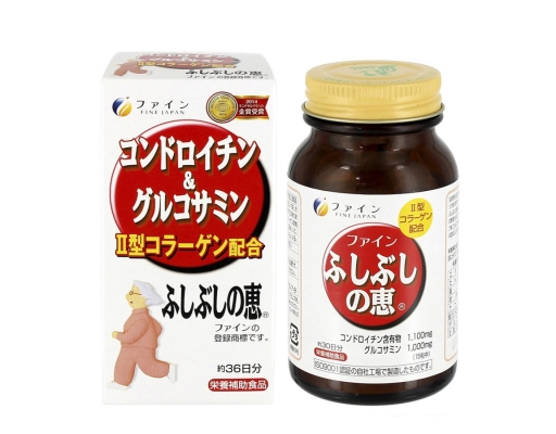 Thực Phẩm Bảo Vệ Sức Khỏe Viên Uống Hỗ Trợ Khớp Chondroitin Và Glucosamine 545 Viên Fine Japan ảnh 0