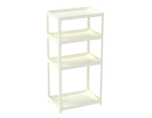 Kệ Đa Năng Matsu 4 Tầng Có Lỗ 46x31.3x98cm Duy Tân ảnh 1